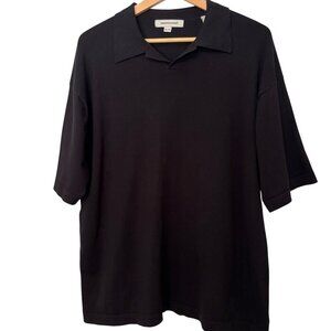 PRONTO UOMO Silk Blend Sweater Lightweight Short Sleeve Men's Size XXL EUC